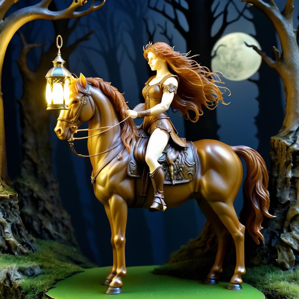 Enchanting Centaur in Dark Fantasy Realm