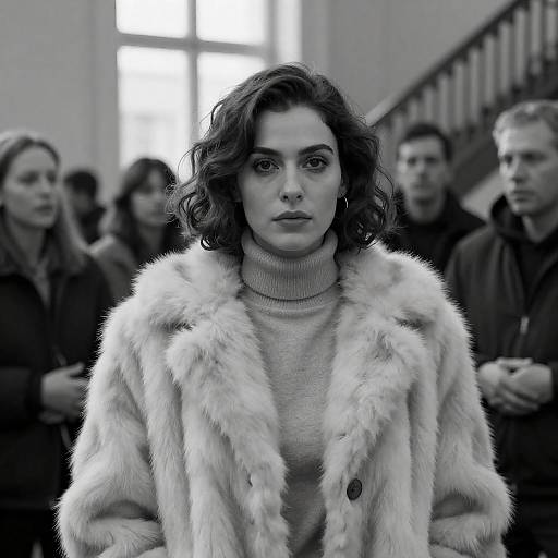 Candid Portrait in a Dynamic Setting