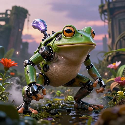 Warfroged: Cybernetic Battle Frog