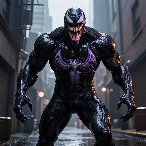 Venom Muscle Growth Heroic Transformation