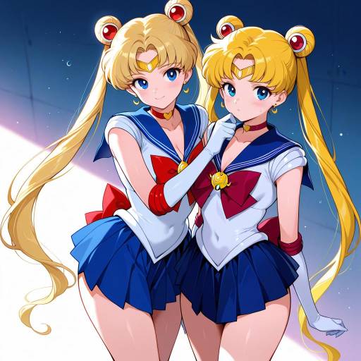 Dynamic Duo of Sailor Senshi Style
