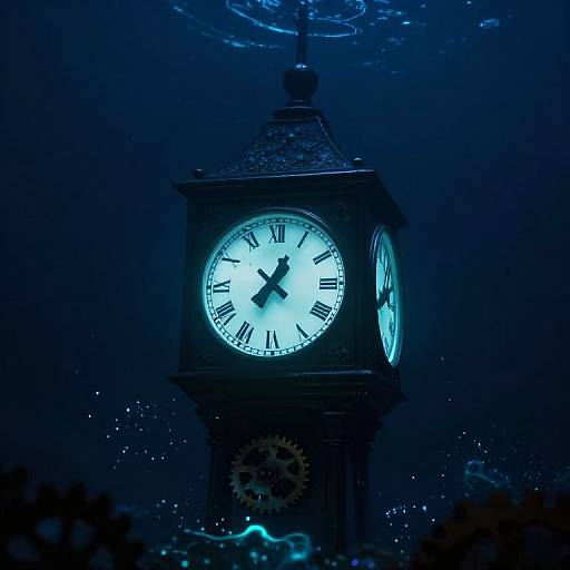 Inverted Underwater Clock Tower Mystery