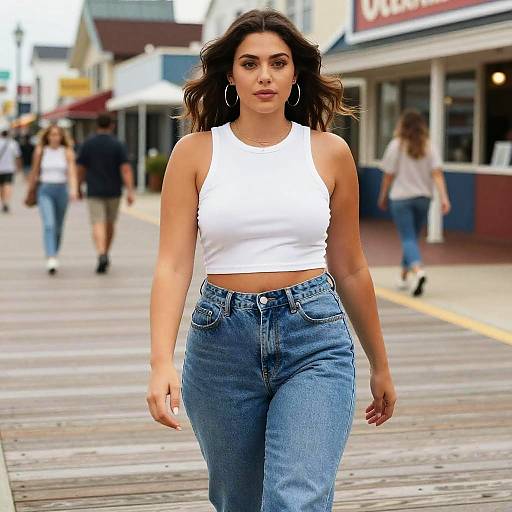 Streetwear Style at Ocean City Boardwalk