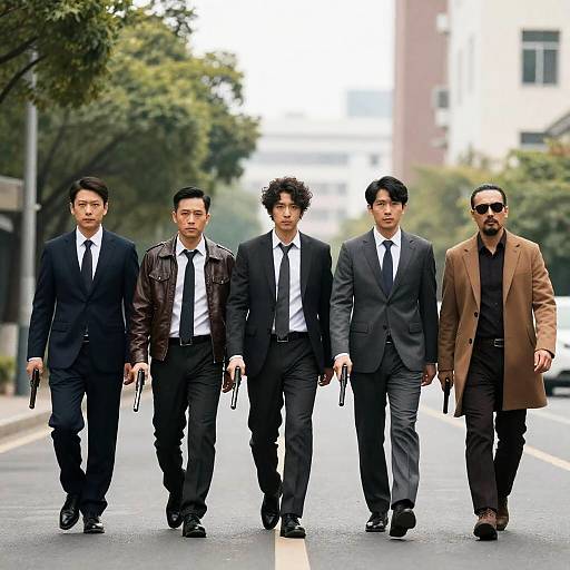 Urban Vigilantes: Men with Guns in Suits