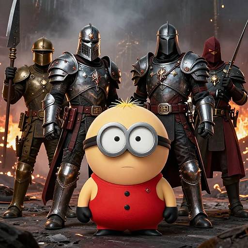 Southpark Meets Warhammer Epic Battle