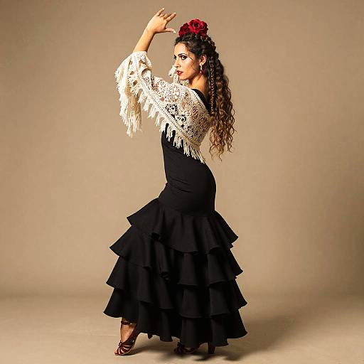Passionate Flamenco Teacher Portrait