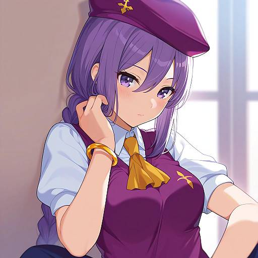 Illustration of Sion eltnam atlasia, tsukihime in the style of Inuyama nanami