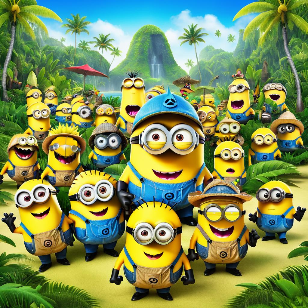 Minions Meet Jurassic Park in Fun Adventure