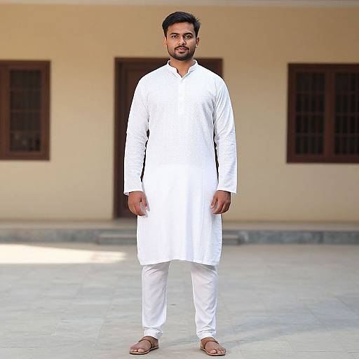 Traditional Rajasthani Dhoti Kurta Attire