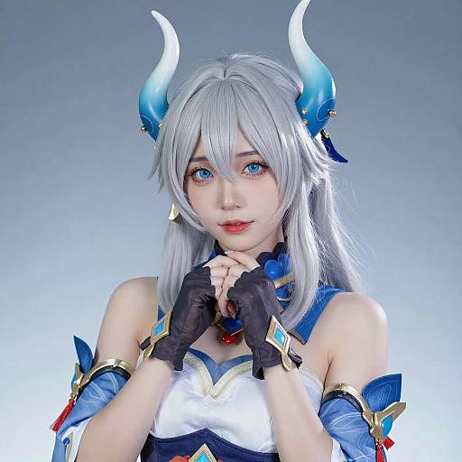 Anime-Inspired Cosplay Portrait