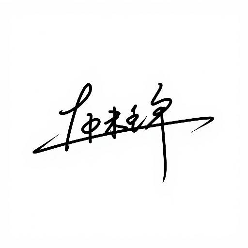 Clean Isolated Signature on White