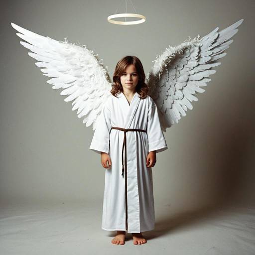 Realistic Angel Costume for a Boy