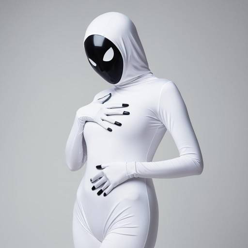 Sleek Napstablook Cosplay Outfit Design