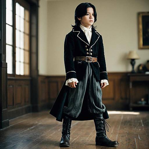 Solo Male in Wind Costume Portrait