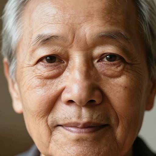 Hyper-Realistic AI Aging Portrait