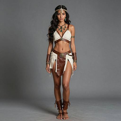 Fantasy Slutty Katara Costume Design