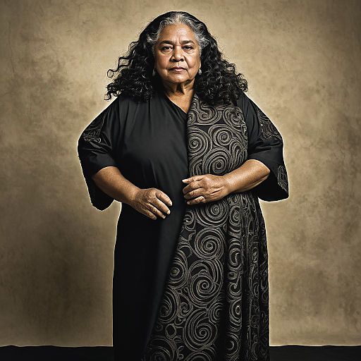 Elder Portrait: Culturally Proud and Timeless Elder Portrait: Culturally Proud and Timeless