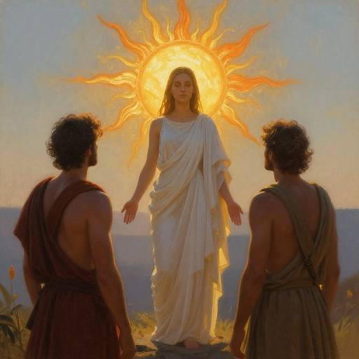 High Priestess Greeting Rising Sun