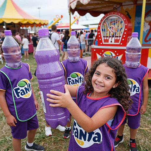 Children in Purple Fanta Festival