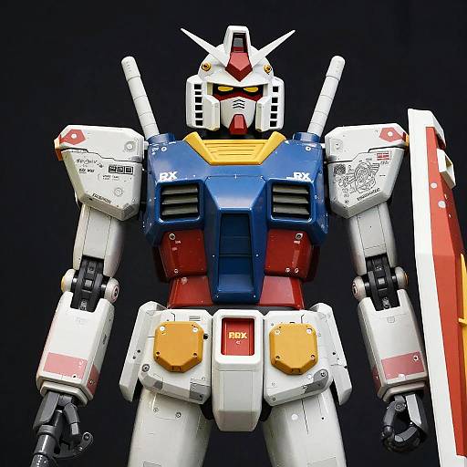 High-Quality Realistic RX-78 Gundam