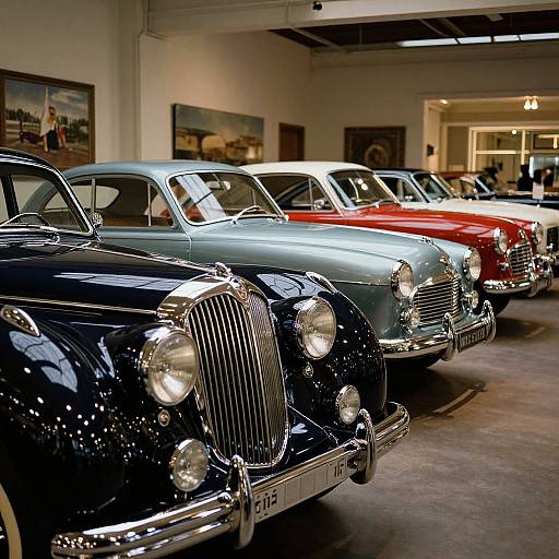 Lehmann's Vintage Car Showroom Elegance