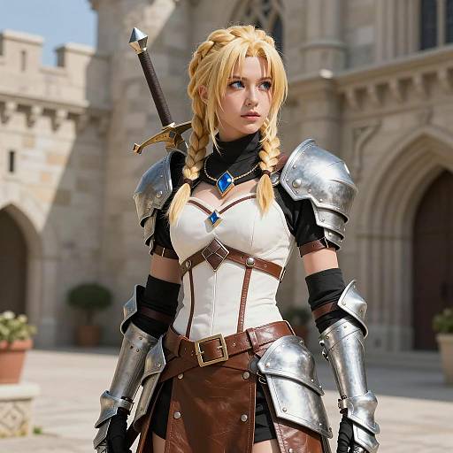 Realistic Fran FFXII Cosplay Artwork
