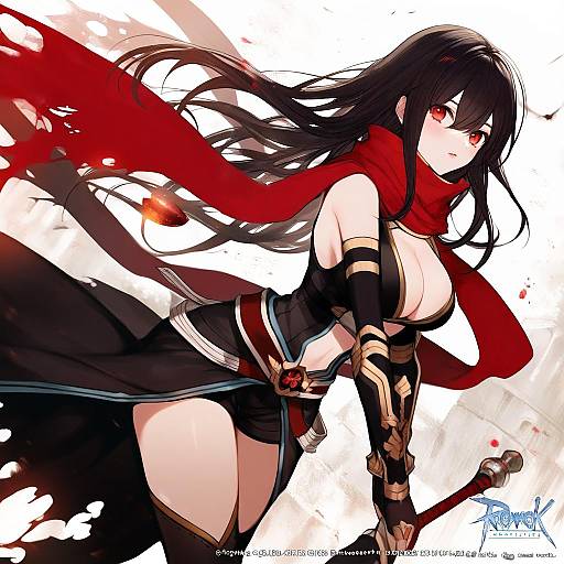 Illustration of Assassin cross (ragnarok online), ragnarok online in the style of Daimaou ruaeru