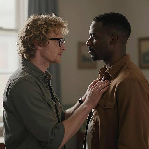 Intense Connection in Dim Light