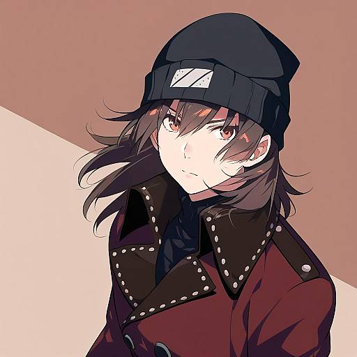 Illustration of Aragaki shinjirou, persona in the style of Daidai ookami