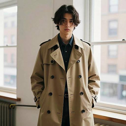 Disconnected Cut Hairstyle Fashion Editorial