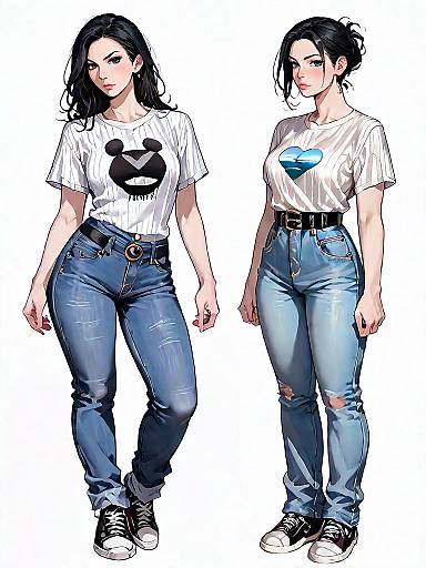 Casual Street Style Striped Crop Tee