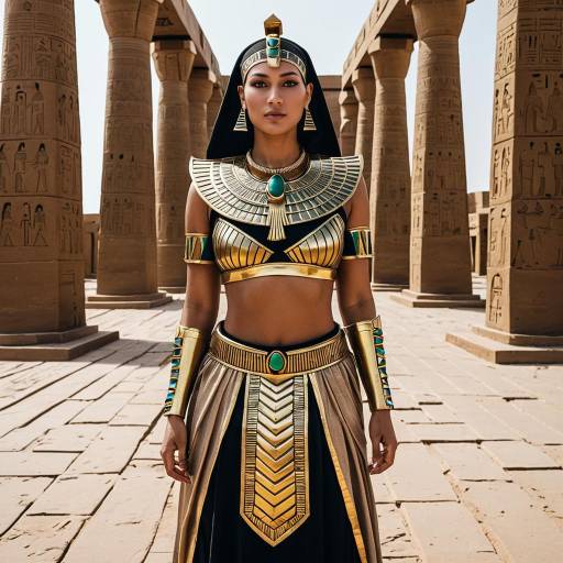 Modern Egyptian Karnak Cosplay Outfit