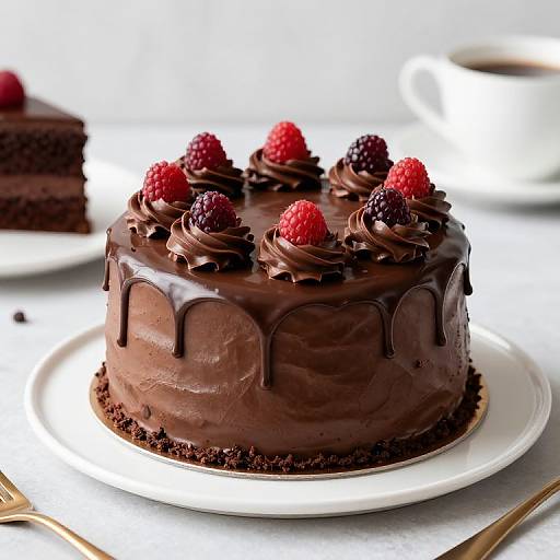 Rich Velvety Chocolate Cake Gift