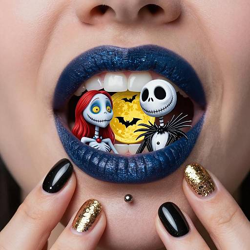 Gothic Glam: Nightmare Before Christmas Art