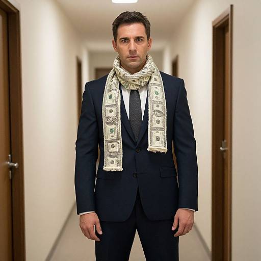 Man in Money Heist Costume