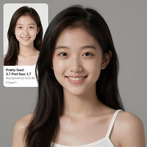 Analog Style Portrait of Adult Model