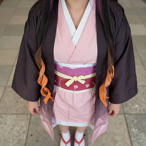 Close-Up Nezuko Chan Costume