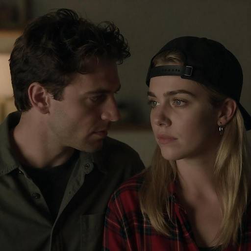 Intimate Portrait of a Couple in Shadows