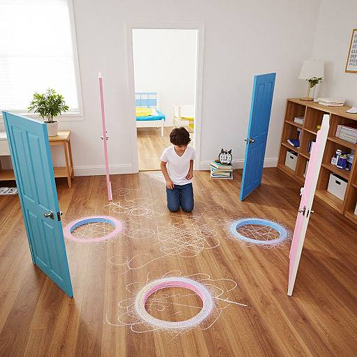 Child Summons Otherworldly Portals