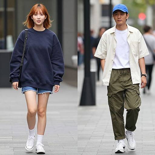 Vibrant Casual Urban Street Style