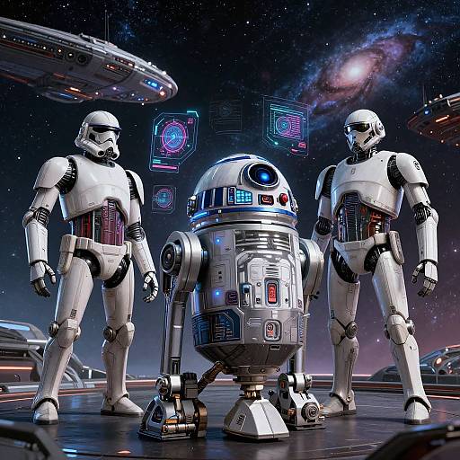 Star Wars Futuristic Droid Concept Art