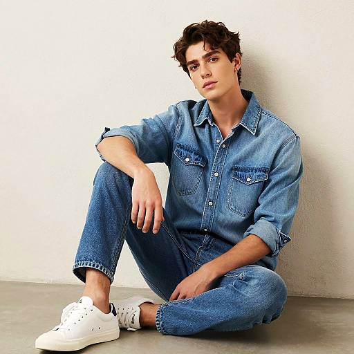 Confident Young Man in Modern Fashion