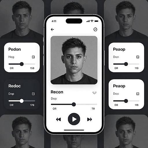 Cyberpunk Stylized Mugshot Template App
