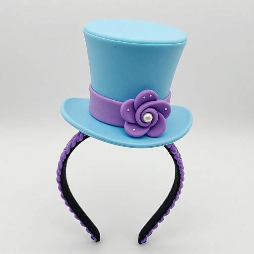 Candyland Mini Top Hat Headband
