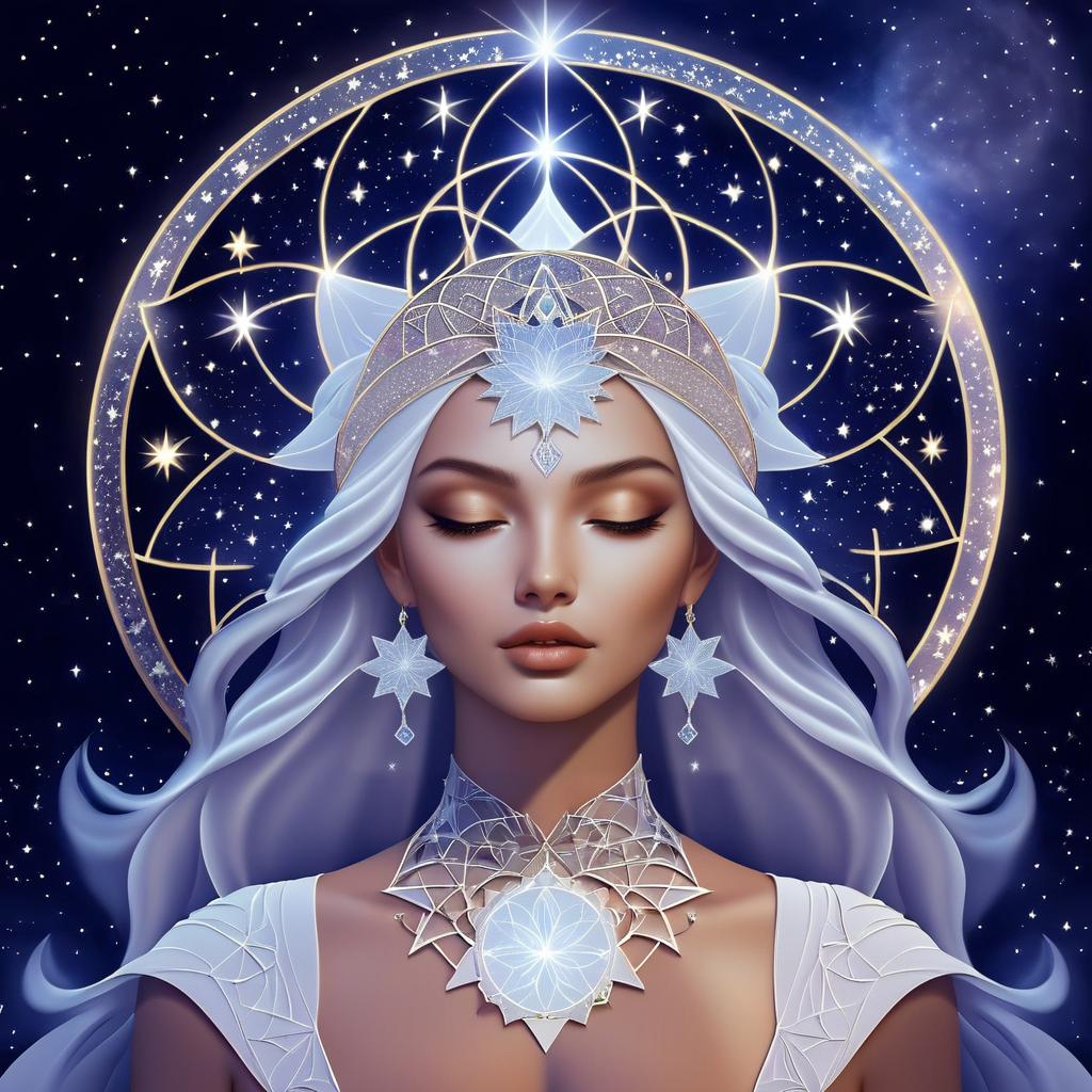 Mystical Divine Feminine and Celestial Wisdom