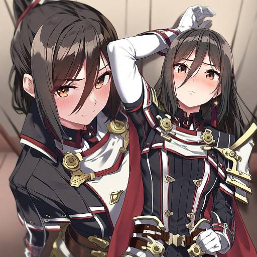 Illustration of Morag ladair (xenoblade), xenoblade chronicles (series) in the style of Jack dempa