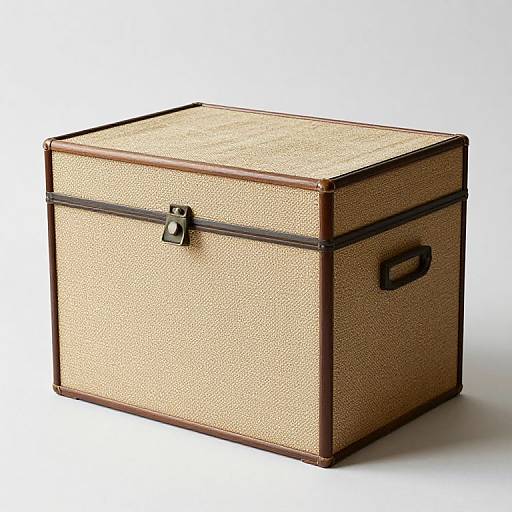 Vintage Knitting Storage Box