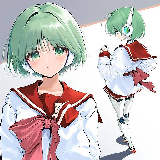 Illustration of Multi (to heart), to heart (series) in the style of Chaesu