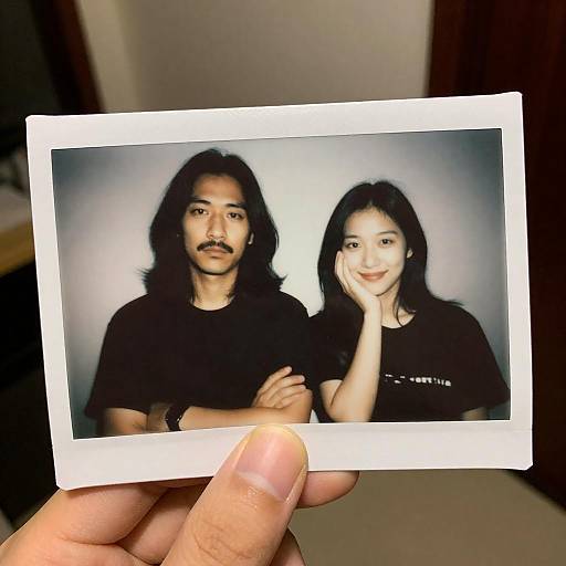 Holding Memories: Portrait in Dim Light