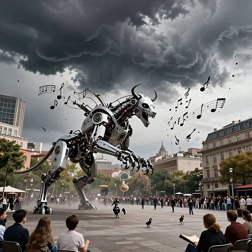 Mechanical Storm of Musical Harmony